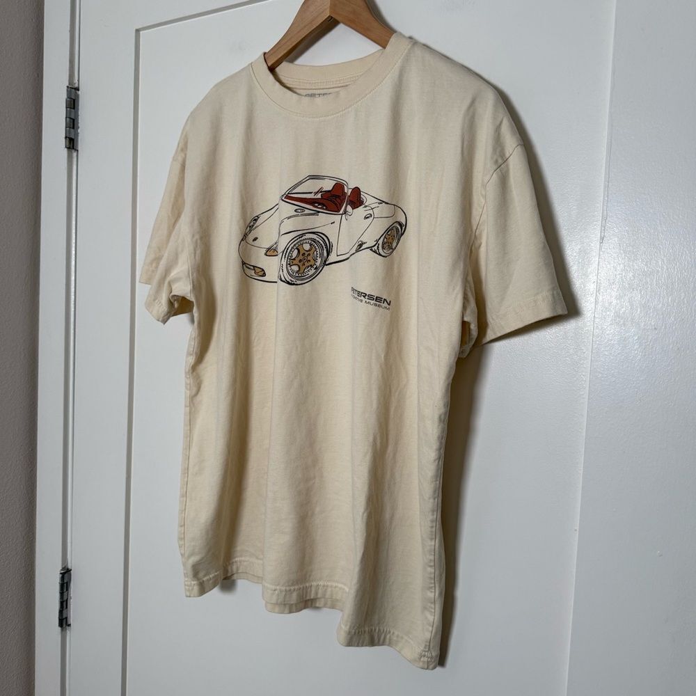 Porsche Boxster Petersen Automotive Museum T-Shirt Sz M Short Sleeve Cars - Picture 2 of 10
